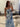 Beading Bodice Embroidery Mermaid Prom Dress With Ruffle Hem - Baby Blue Floral