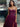 Bodice Layered Ball Gown Prom Dress With Slit - Purple