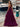 Bodice Layered Ball Gown Prom Dress With Slit - Purple