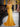 Off Shoulder Trumpet Long Evening Dress - Mustard Yellow