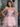 Crystal Boned Mini Ball Gown Prom Dress With Bow - Dusty Rose