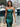 Strapless Sparkly Satin Mermaid Prom Dress - Emerald Green