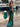 Strapless Sparkly Satin Mermaid Prom Dress - Emerald Green