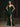 Strapless Satin Mermaid Long Prom Dress With Split - Emerald Green