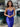 Sheer Bodice Lace Hot Fix Spaghetti Strap Mermaid Prom Dress - Dusty Blue