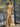 Cut Front Strapless Mermaid Long Prom Dress - Gold