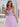 Sparkly Lace Embroidery Illusion Bodice A-Line Long Prom Dress - Lilac
