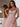 Sparkly Lace Embroidery Illusion Bodice A-Line Long Prom Dress - Blush Pink