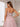 Sparkly Lace Embroidery Illusion Bodice A-Line Long Prom Dress - Blush Pink