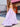 Beaded Crystal Boned Prom Dress With Bow - Lilac