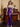 Tank Top V-Neck Hot Fix Mermaid Prom Dress - Purple