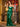 Boned Off Shoulder Sparkly Mermaid Prom Dress Long - Emerald Green