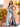 Lace Embroidery Waist Drop Mermaid Long Prom Dress - Dusty Blue