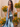 Lace Embroidery Waist Drop Mermaid Long Prom Dress - Dusty Blue