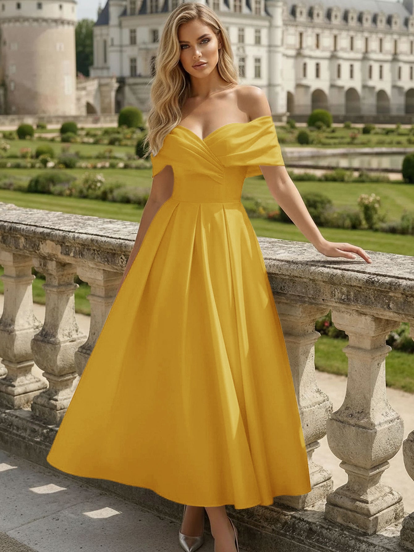 marigold cocktail dress SONYA DRESS MARIGOLD  Sonya Moda