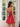 Square A-Line Mini Prom Dress With Pleated - Red