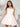 Strapless Satin A-Line Mini Prom Dress With Pocket - White