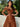 Off Shoulder Sequin Pleated Satin A-Line Prom Dress Long With Split - Burnt Orange