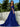 Off Shoulder Sequin Pleated Satin A-Line Prom Dress Long With Split - Royal Blue