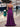 Pleated Corset Top Strapless Satin A-Line Prom Dress - Purple