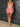 Hand Made Flower Satin Mini Ball Gown Prom Dress - Hot Pink