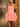 Hand Made Flower Satin Mini Ball Gown Prom Dress - Hot Pink