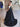 Off Shoulder Pleated Ball Gown Long Prom Dress - Black