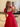 Hand Beading Bodice Ball Gown Prom Dress With Bows - Red