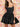 Scoop Layered Boned Mini Ball Prom Dress - Black