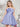 Pleated Satin Mini Ball Gown Prom Dress - Lavender