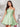 Asymmetrical Strapless Pleats A-Line Mini Prom Dress - Mint Green