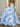 Satin Boned Strapless Ball Gown Prom Dress Long - Baby Blue