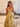 Ruffle Strapless Sparkly Ball Gown Prom Dress - Gold