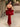 Removable Big Bow Bridal Prom Mini Dress - Red