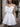 Big Bow Pleated Backless Ball Gown Prom Dress Mini - White