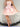 Bow Strapless Boned Mini Ball Gown Prom Dress - Blush Pink