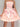 Bow Strapless Boned Mini Ball Gown Prom Dress - Blush Pink
