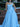 Big Bow Boned Ball Gown Prom Dress With Pocket - Baby Blue