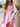 Boned Hi Low Ball Gown Prom Dress Long With Ruffle - Blush Pink