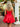 Strapless Boned Pleated Puffy Mini Ball Gown Prom Dress - Red