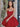 Puffy Lace Embroidery Mini Ball Gown Prom Dress - Red