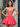 Luxury Crystal Boned Mini Ball Gown Prom Dress - Red