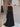 Strapless Ball Gown Prom Dress With Shawl - Black