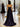 Two Pieces Strapless Bodice Ball Gown Long Prom Dress - Grape