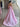 Big Bow Strapless Ball Gown Prom Dress - Pink