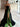 Removable Handmade Flower Strapless A-Line Prom Dress - Black Green