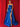 Removable Handmade Flower Strapless A-Line Prom Dress - Royal Blue