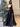Removable Handmade Flower Strapless A-Line Prom Dress - White Black