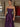 Luxury Two-Piece Sequin Top Satin Skirt Long Prom Dress - Purple