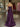 Crystal Two Pieces A-Line Strapless Long Prom Dress - Purple